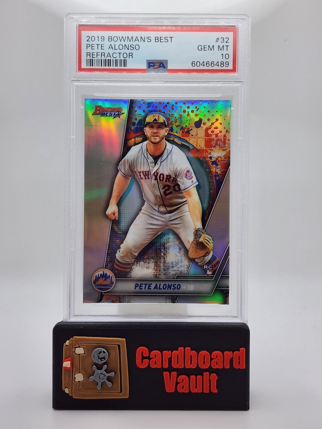 2019 Bowmans Best Pete Alonso Refractor #32 PSA 10