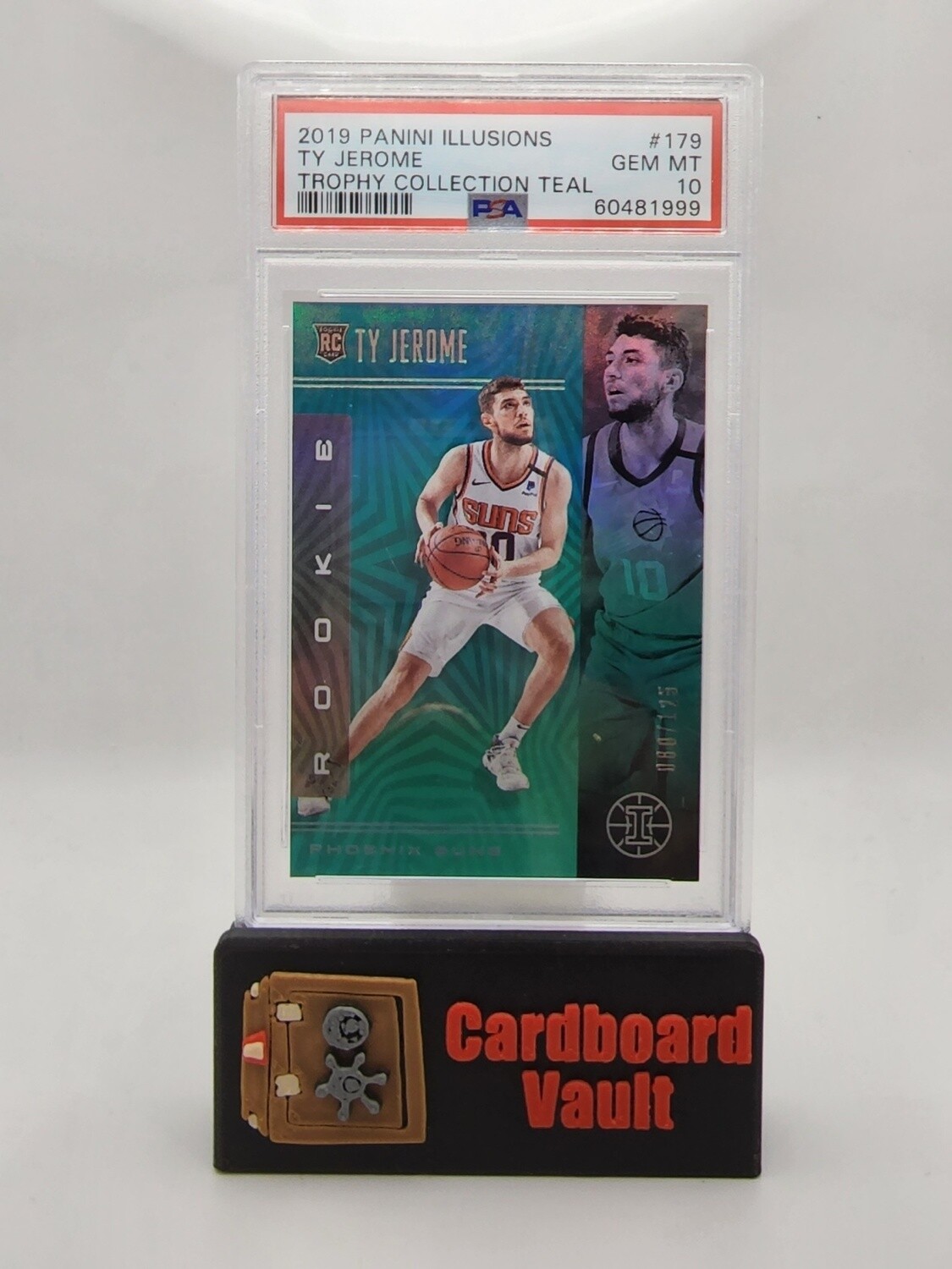 2019 Illusions Ty Jerome Trophy Collection Teal 80/125 No. 179 PSA 10 60481999