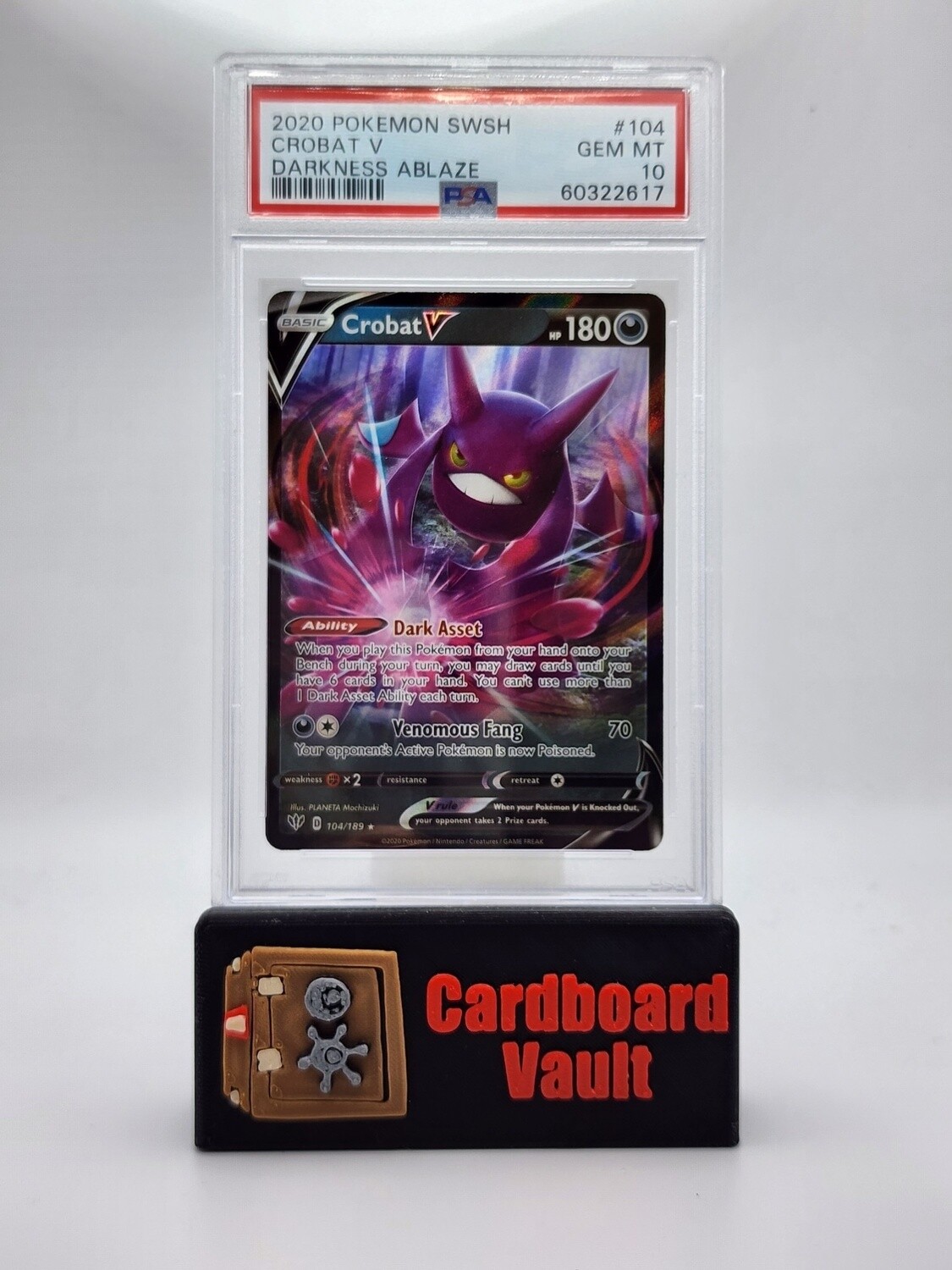 2020 Pokémon Crobat V  #104 PSA 10