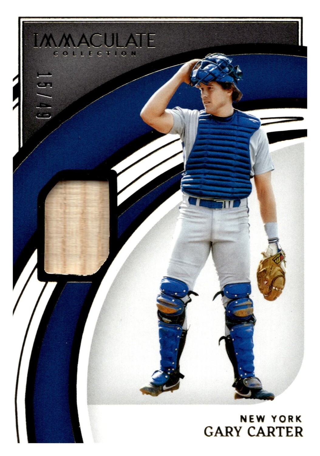 2022 Immaculate Gary Carter Bat Relic #73 15/49