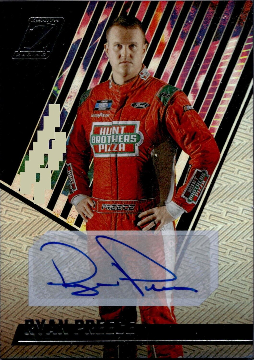 2022 Zenith Racing Ryan Preece Autograph #5