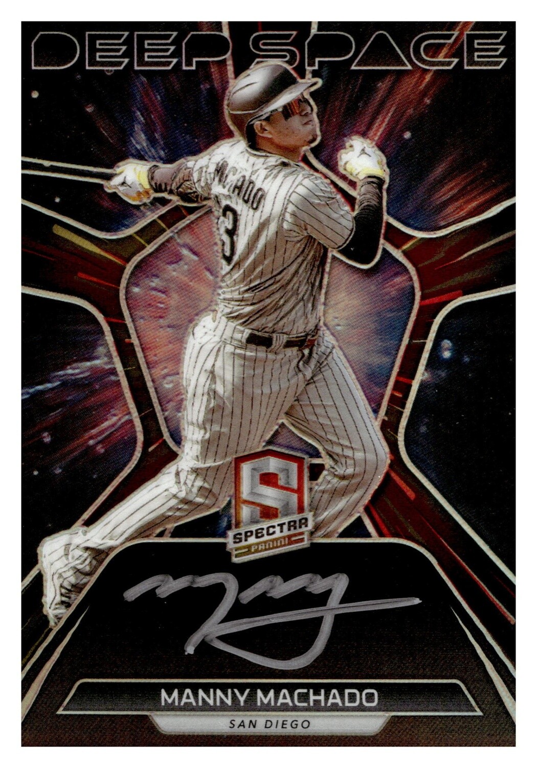 2022 Spectra Deep Space Manny Machado Autograph #DSS-MM 05/25