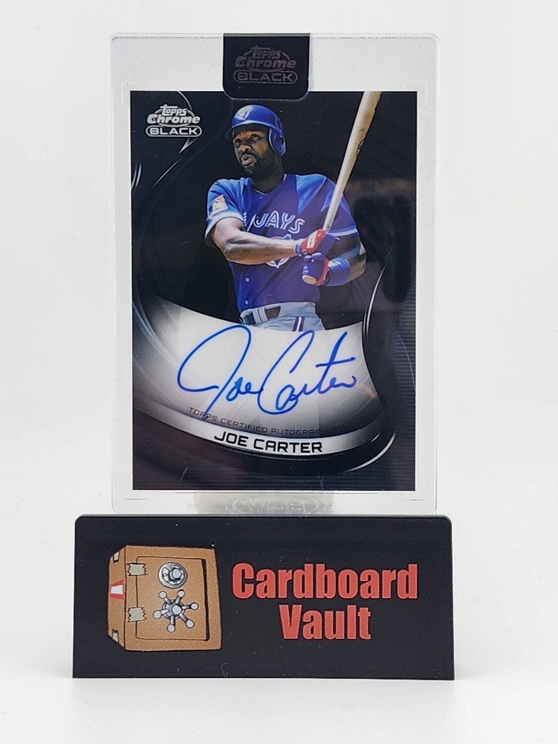2022 Topps Chrome Black Joe Carter Autograph #CBA-JC