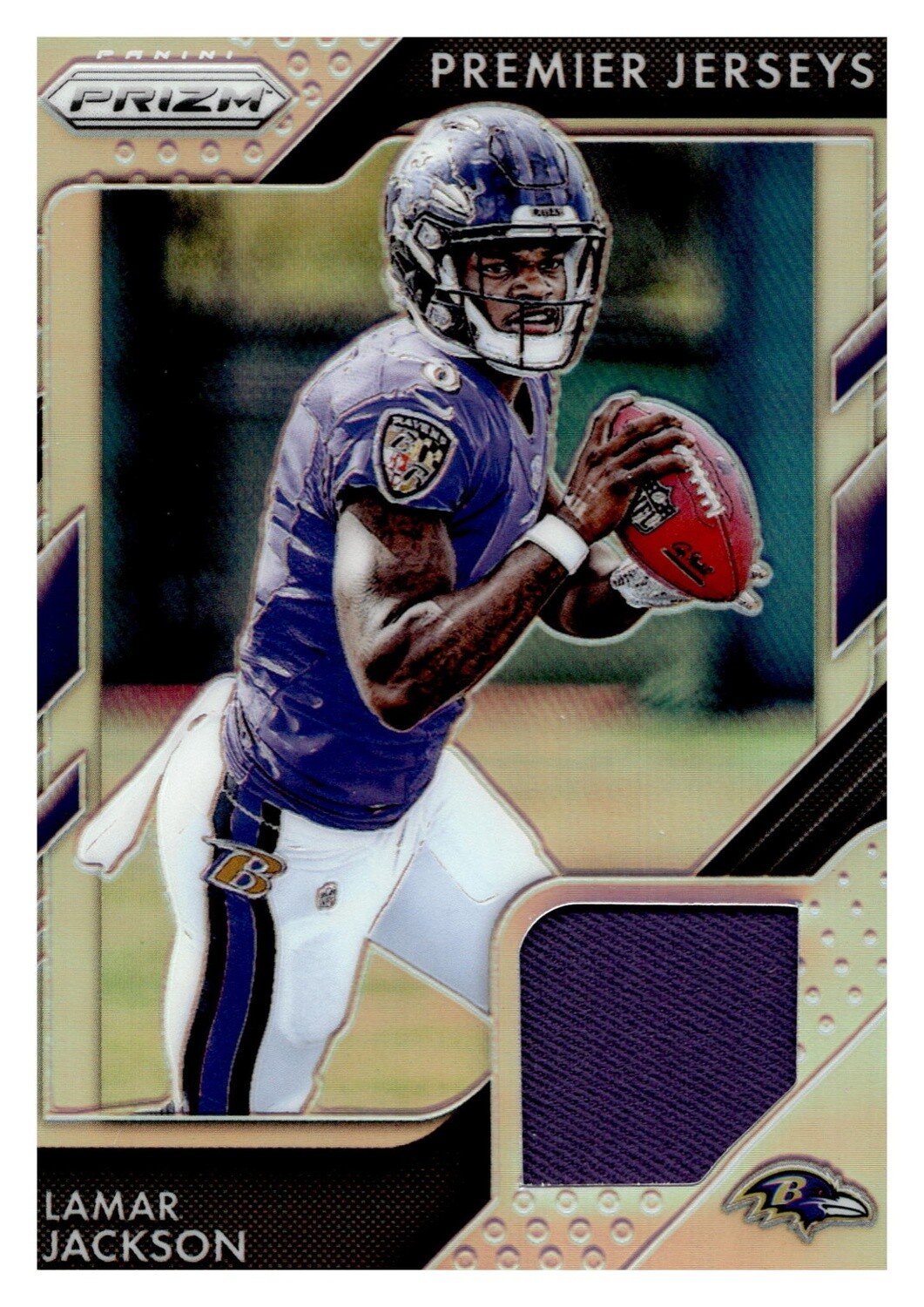 2018 Prizm Premier Jerseys Lamar Jackson Patch #PP-12