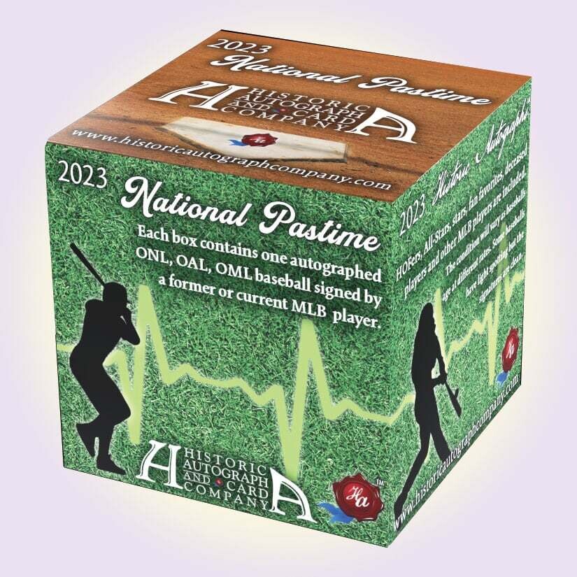 2023 Historic Autographs National Pastime