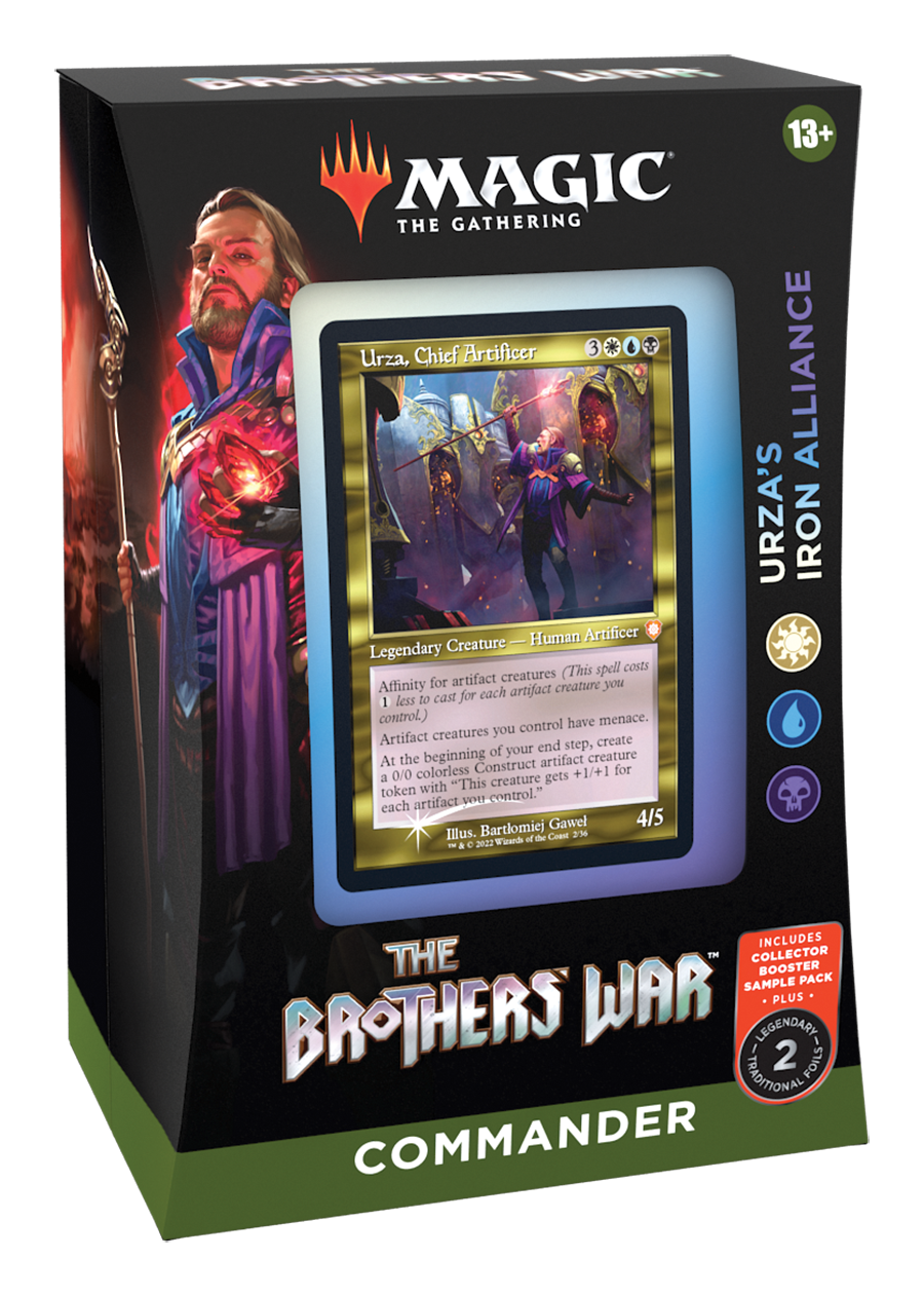 Magic The Gathering  Brothers War Commander Urza&#39;s Iron Alliance