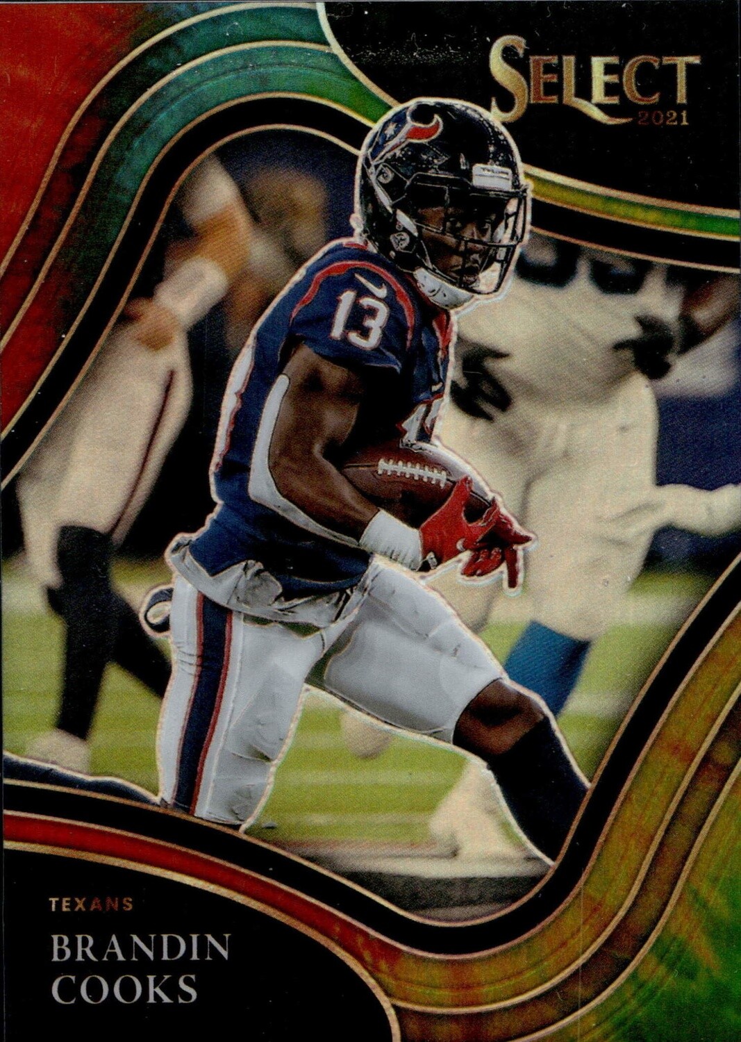 2021 Select Brandin Cooks #315 Field Level Tie Dye Prizm 22/25