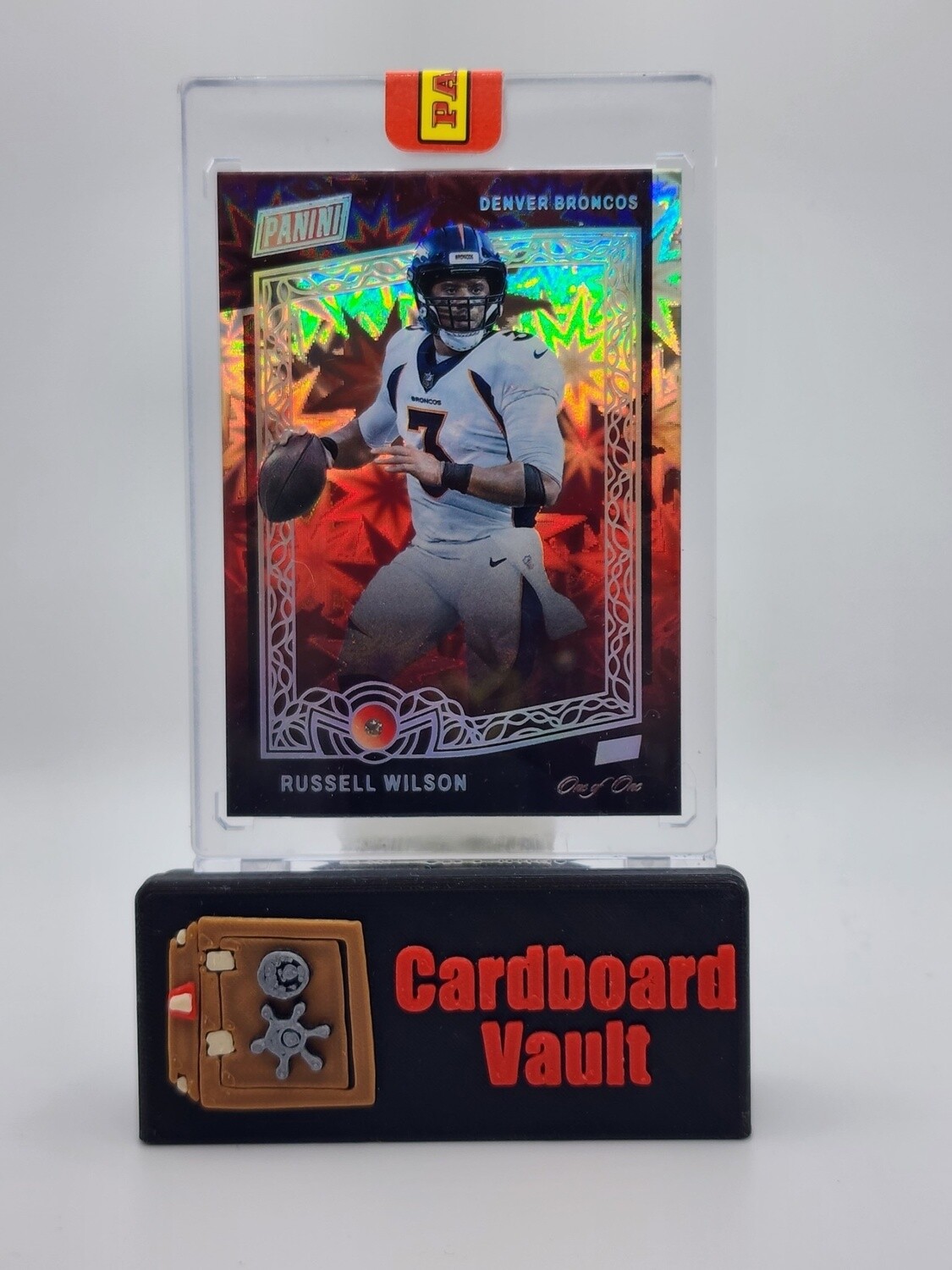 2022 The National Russell Wilson #RW Diamond 1 of 1