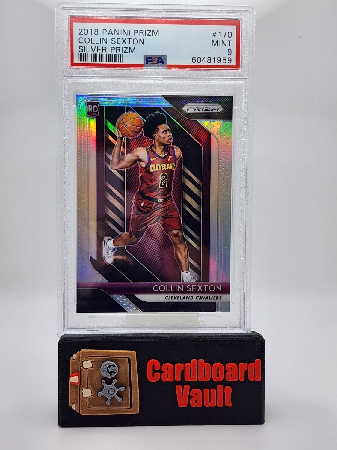 2018 Prizm Collin Sexton  #170 Silver Prizm PSA 9