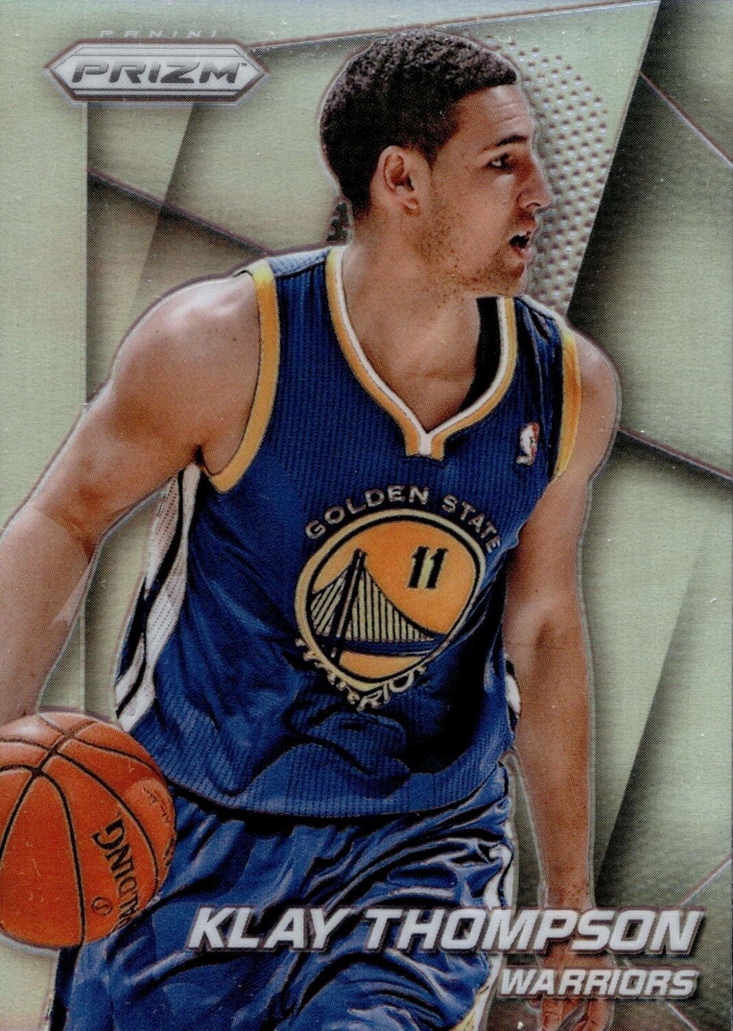 2014-15 Prizm Klay Thompson #126 Silver Prizm