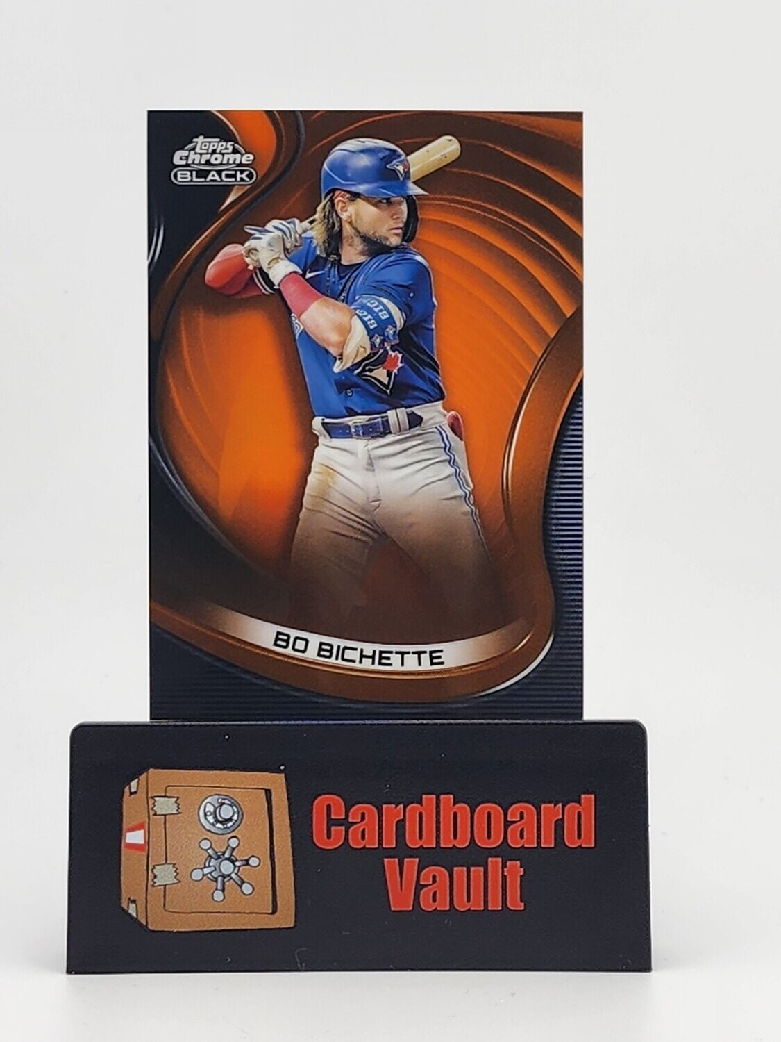 2022 Topps Chrome Black Bo Bichette #7 Orange 07/25