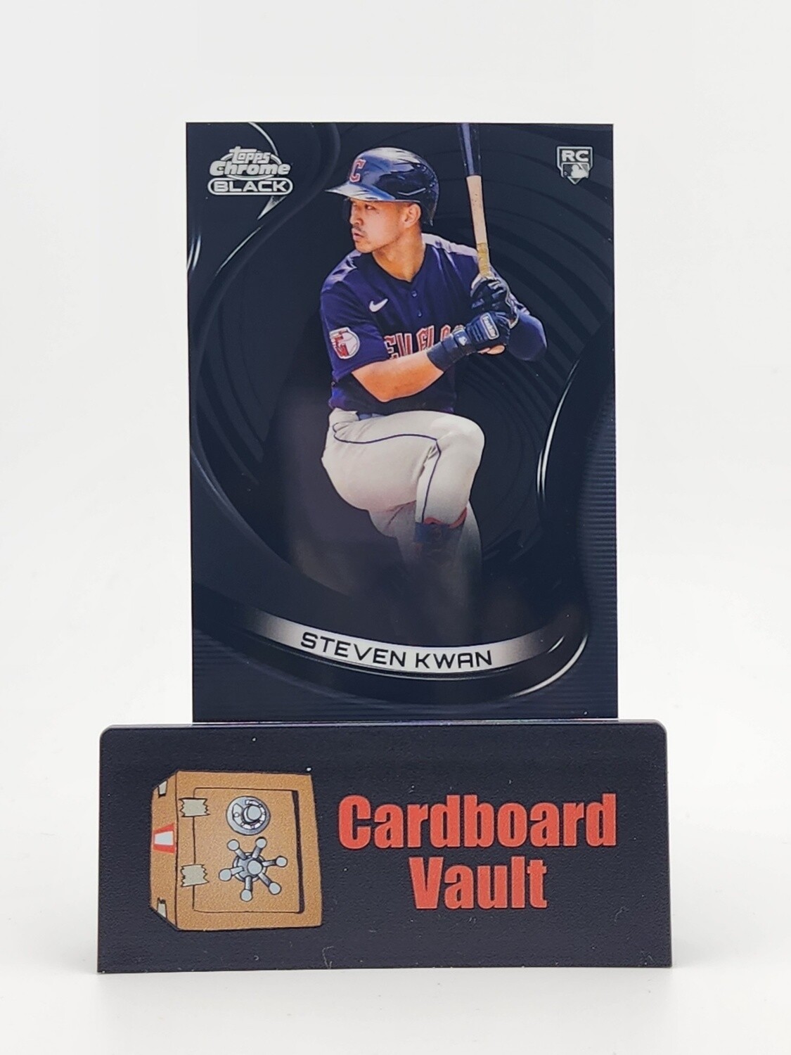 2022 Topps Chrome Black Steven Kwan #24