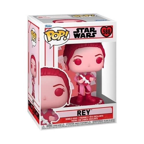 Star Wars Valentines Rey Funko Pop