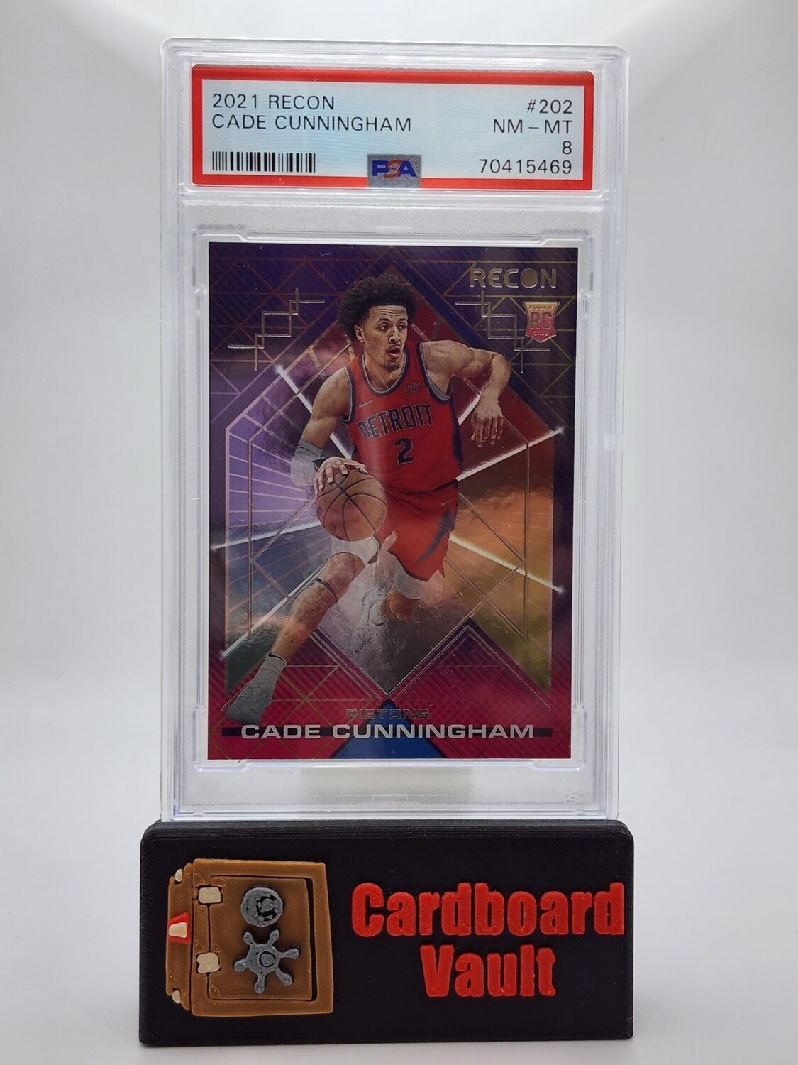 2021 Recon Cade Cunningham #202 PSA 8 70415469