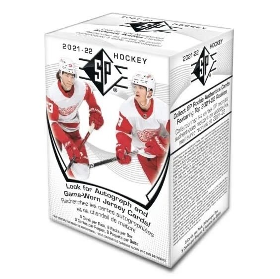 2021/22 Upper Deck SP Hockey Blaster Box