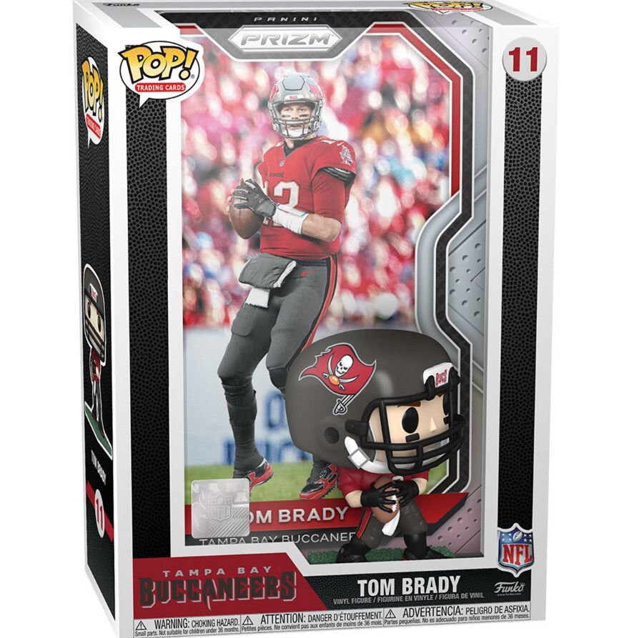 NFL Tampa Bay Buccaneers Tom Brady Funko Pop! Trading Card Figure 11