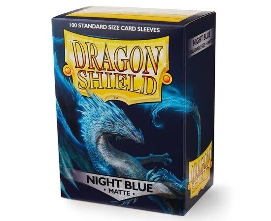 Dragon Shield 100ct Deck Protector Matte Night Blue