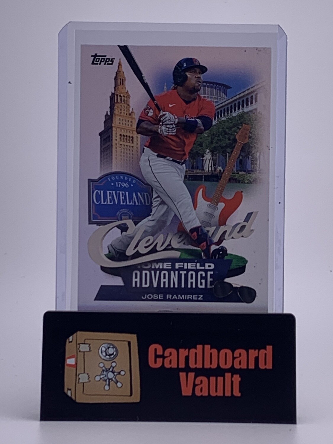2022 Topps Series 2 Jose Ramirez Home Field Advantage #HA-17 Surface Damage