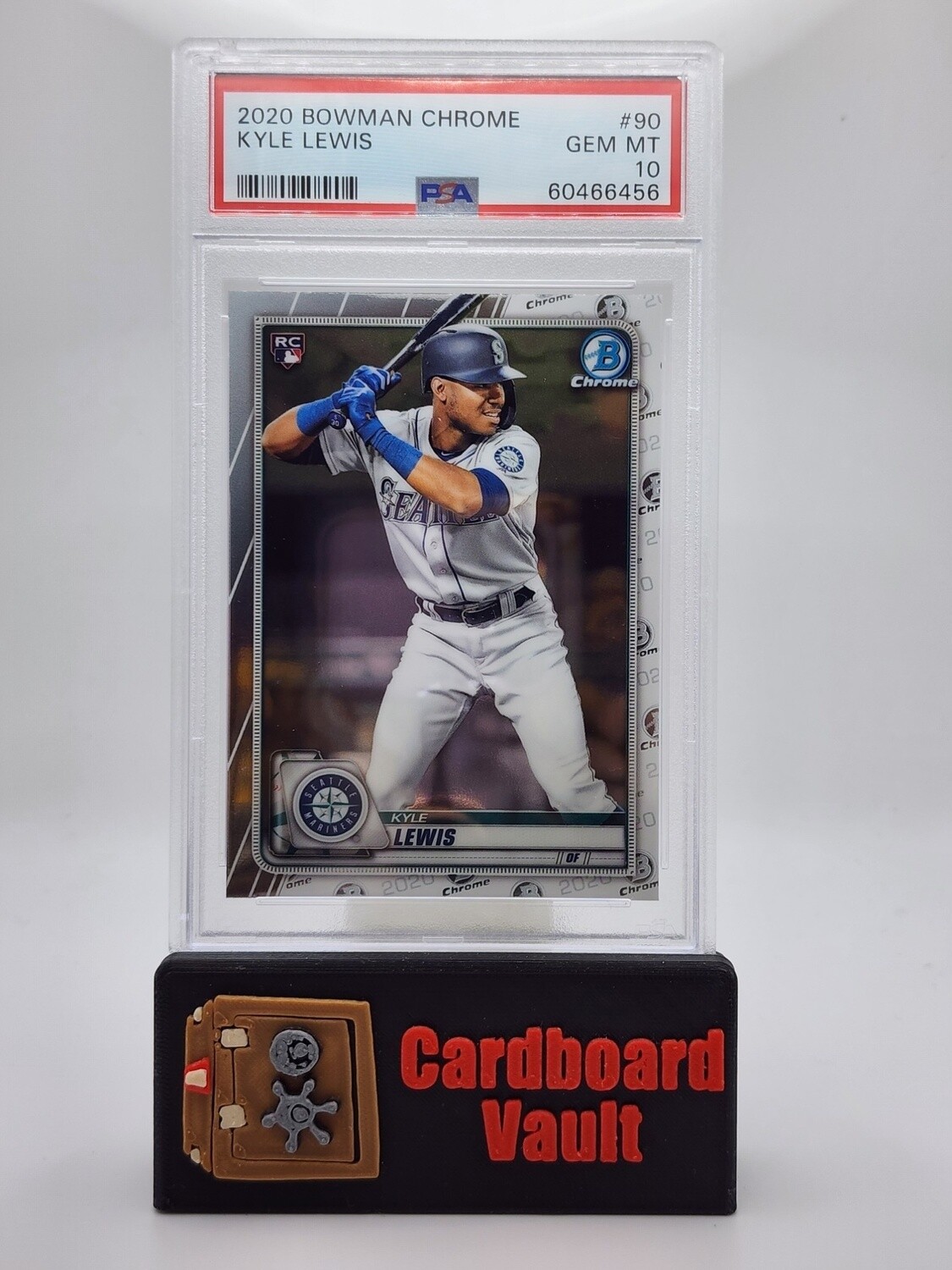 2020 Bowman Chrome Kyle Lewis #90 PSA 9