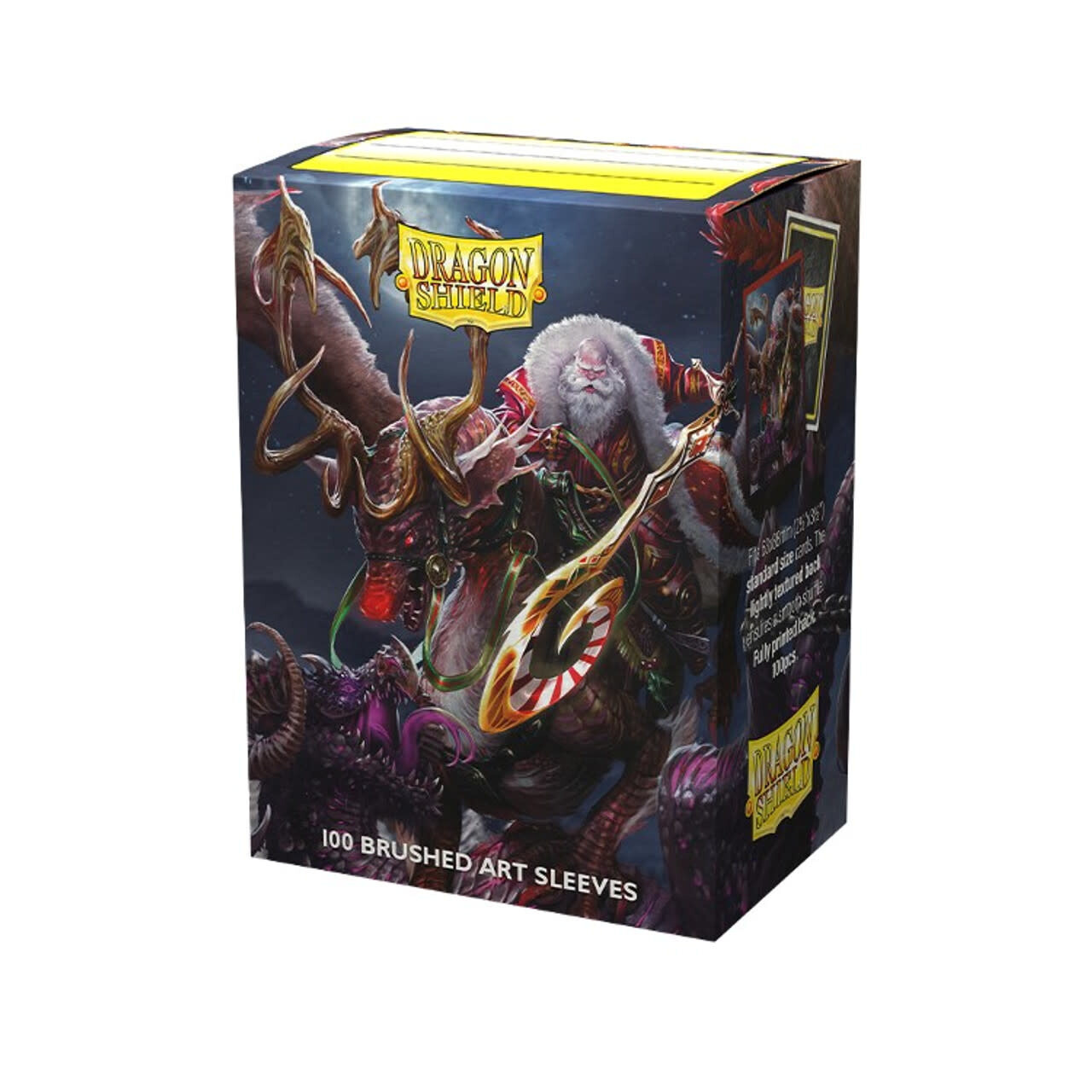 Dragon Shield 100ct Box - Christmas 2022 Brushed Art Sleeves