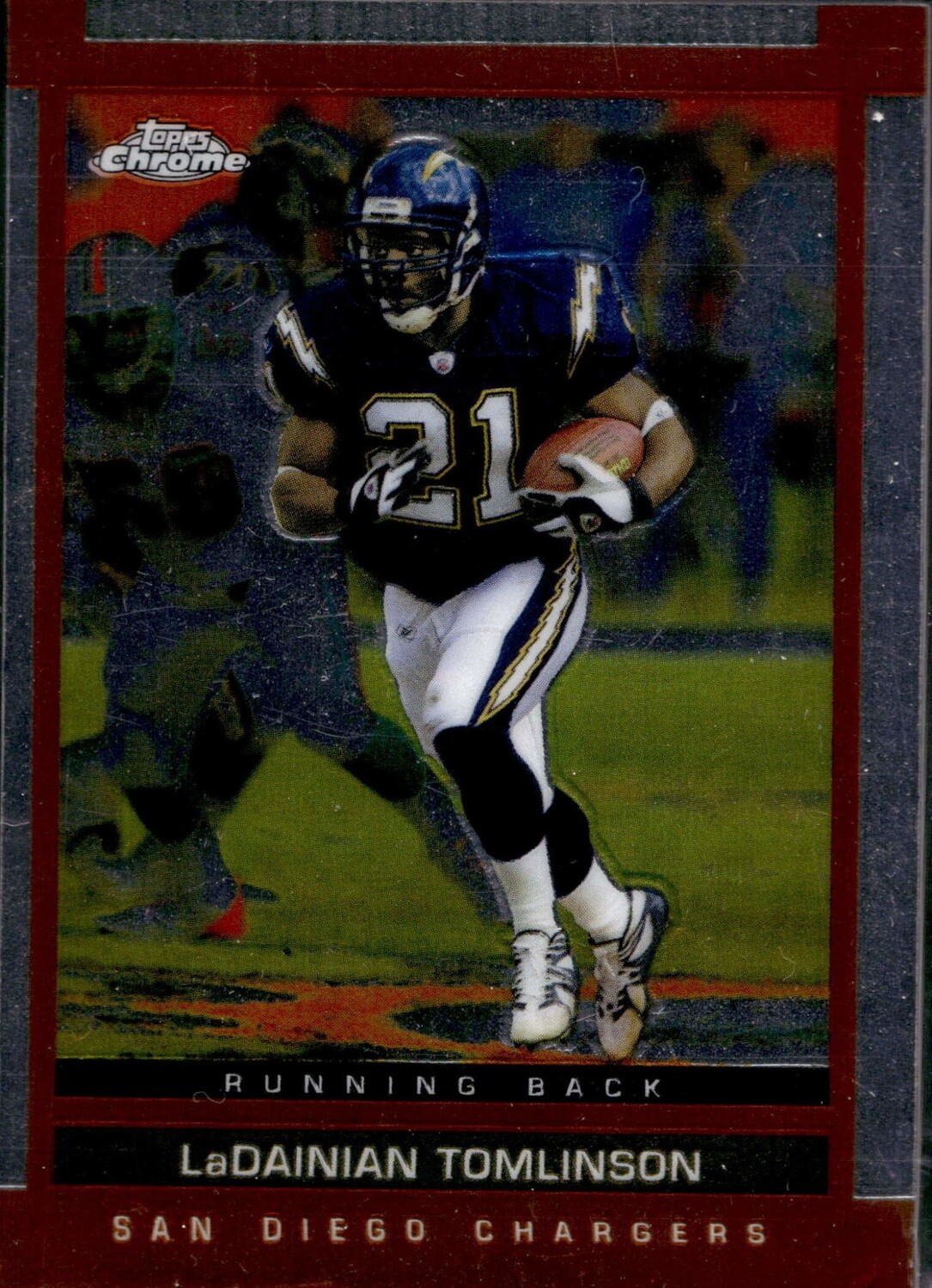 2003 Topps Chrome LaDainian Tomlinson No. 61
