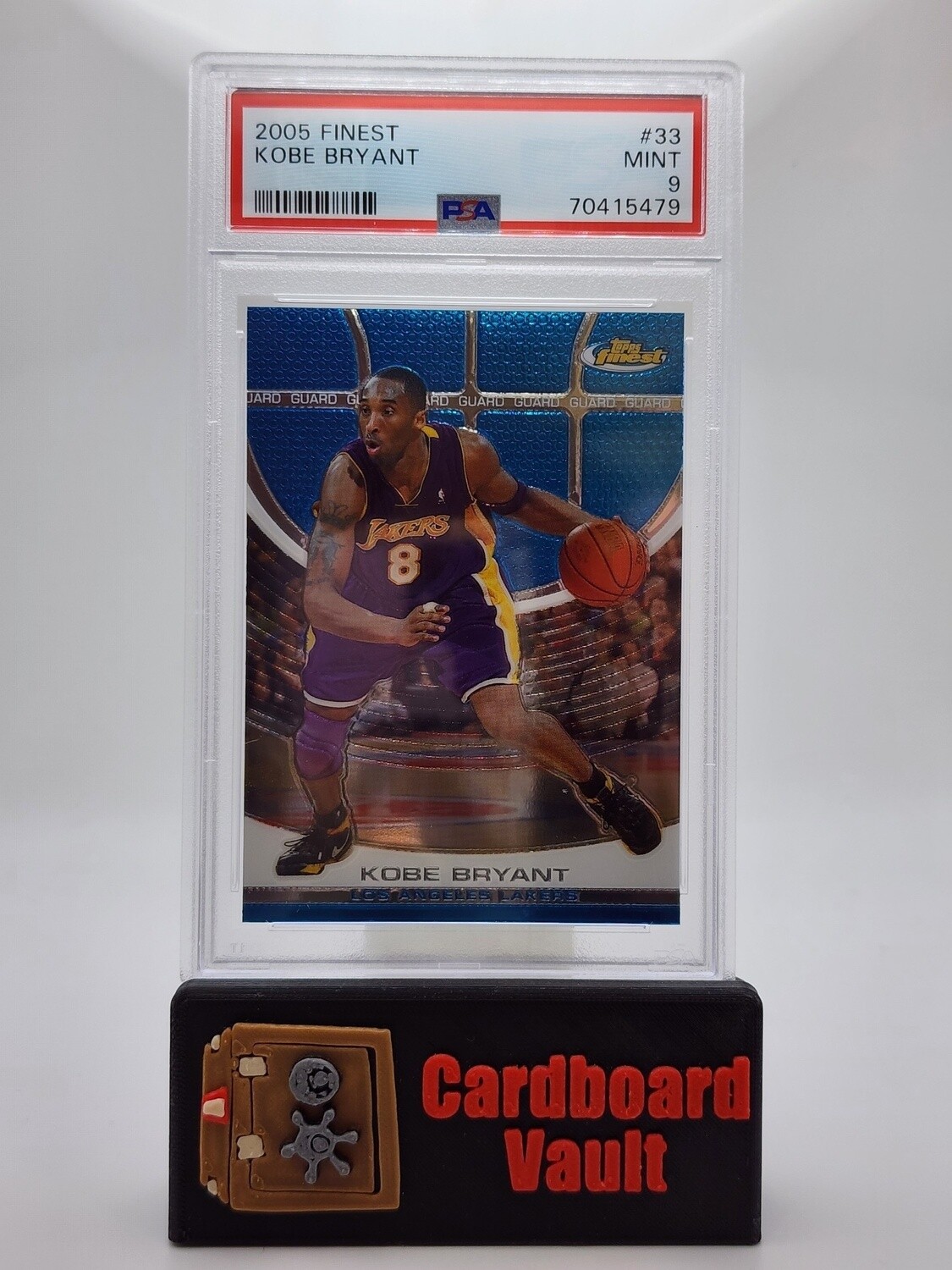 2005 Finest Kobe Bryant #33 PSA 9 70415479