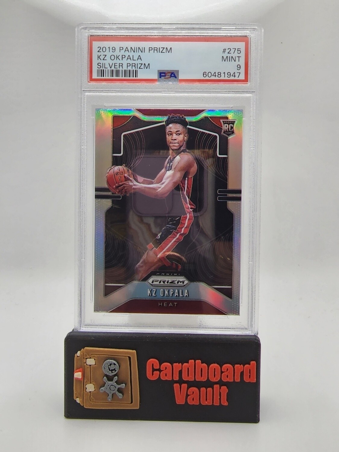 2019 Prizm KZ Okpala Silver Prizm No. 275 PSA 9 60481947