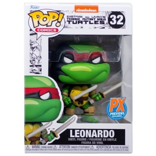 Teenage Mutant Ninja Turtles Comic Leonardo Pop! Vinyl Figure - Previews Exclusive 32