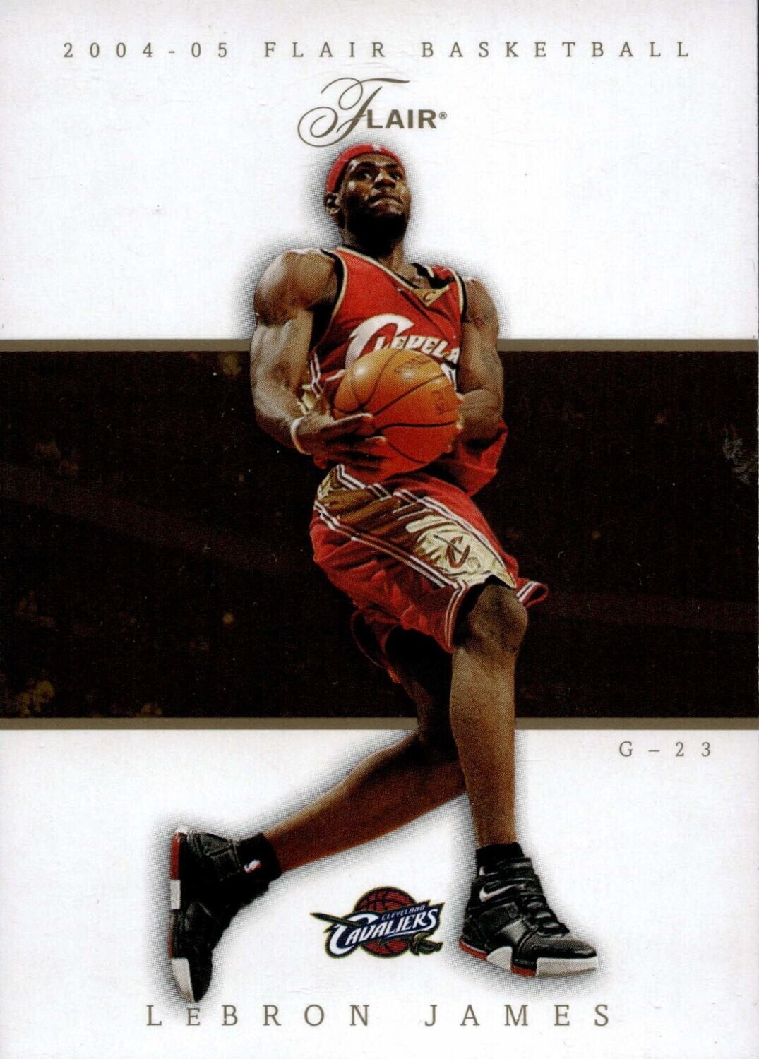 2005 Flair LeBron James #28735