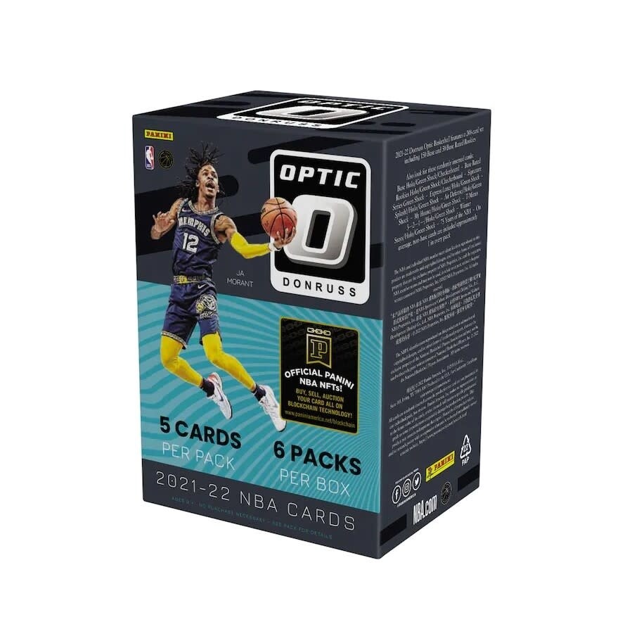 2021-22 Panini Donruss Optic NBA Blaster Box - Fanatics Exclusive