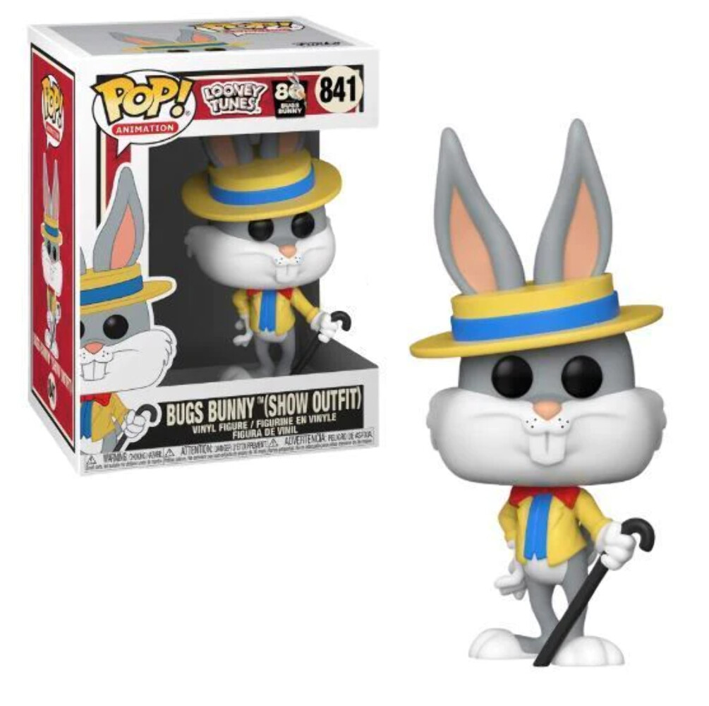 Looney Tunes Bugs Bunny Show Outfit 841 Funko Pop
