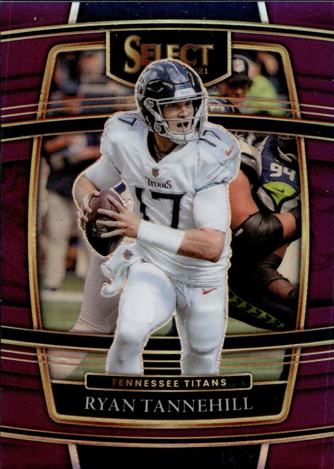2021 Select Ryan Tannehill #33 Purple Prizm 34/75