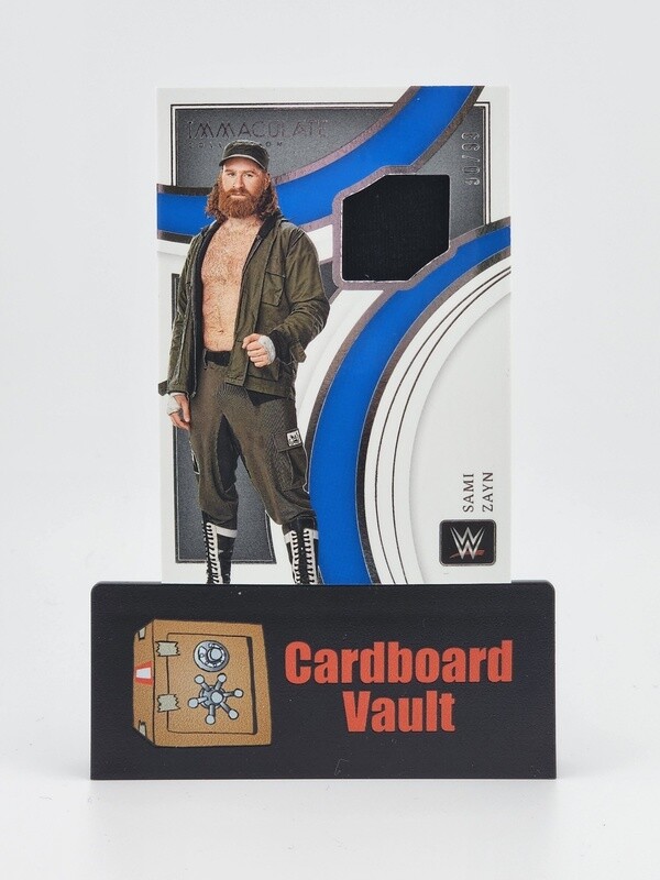 2022 Immaculate Superstar Swatches Sami Zayn  #SS-SZN 90/99