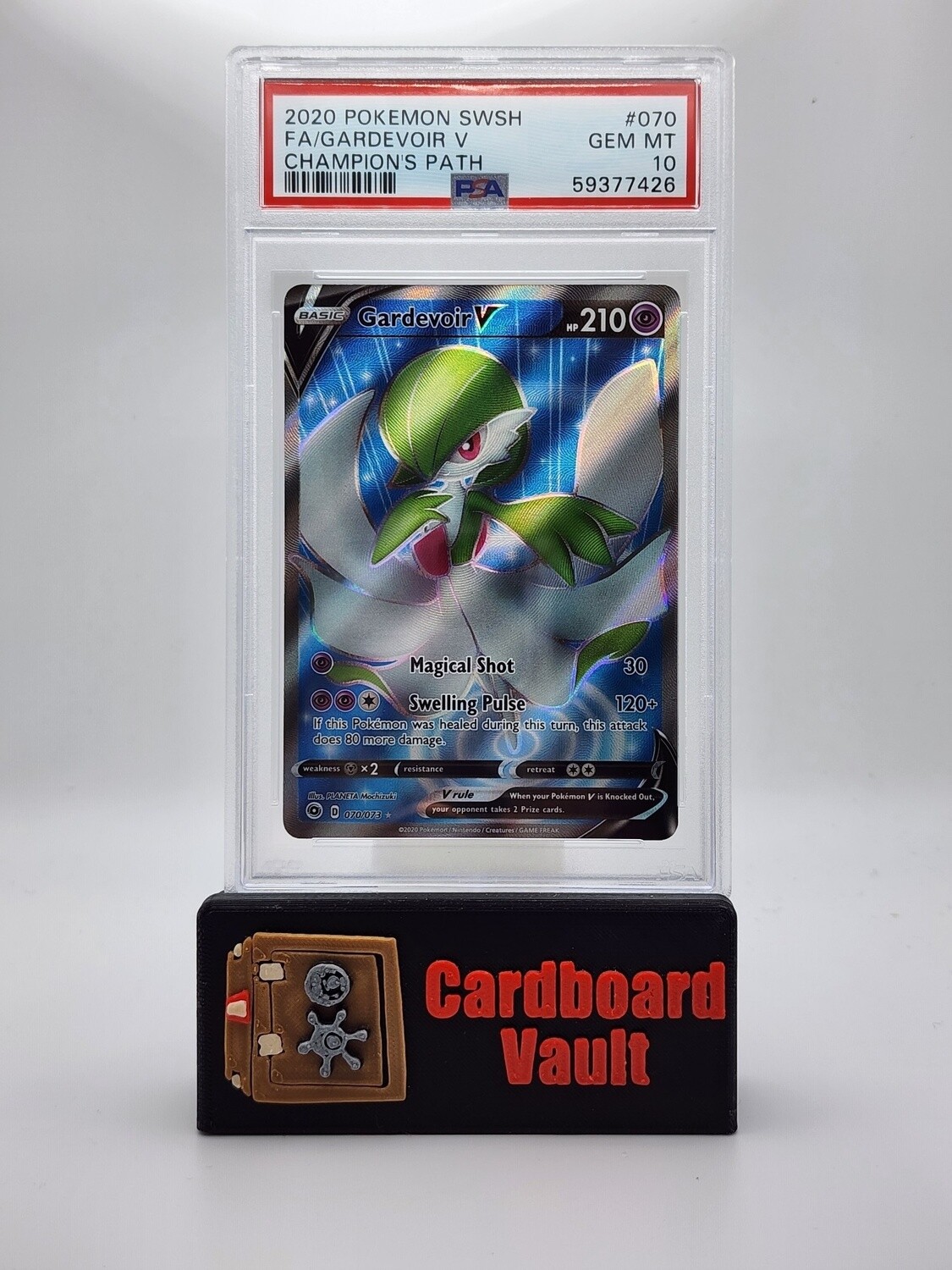 2020 Pokémon Gardevoir V Full Art #070 PSA 10 59377426