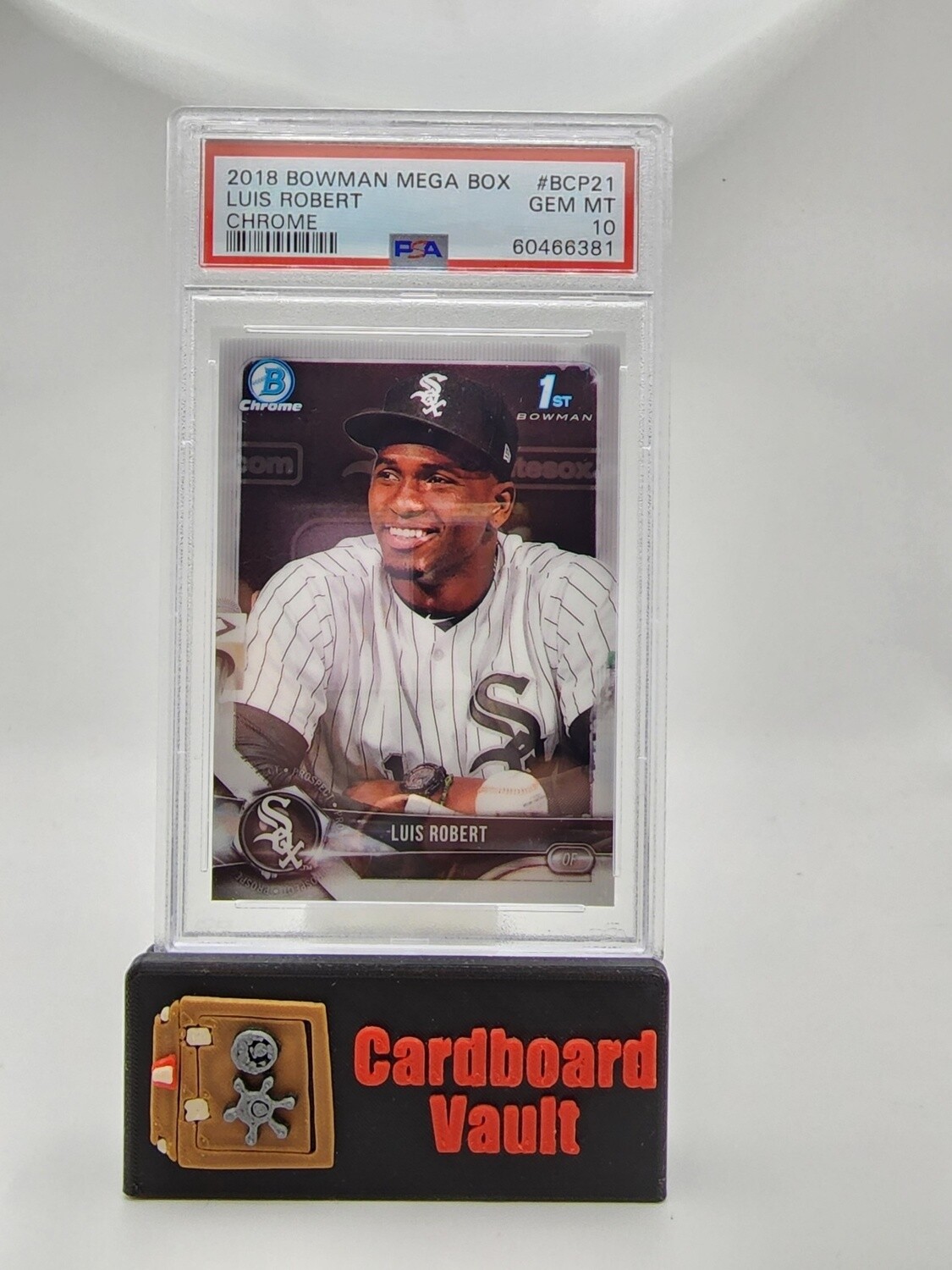 2020 Bowman Mega Box Luis Robert #BCP-21 Chrome PSA 10