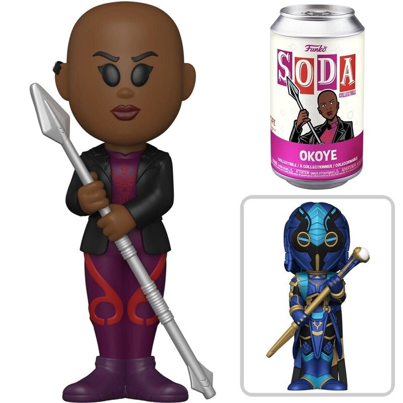 Black Panther: Wakanda Forever Okoye Vinyl Soda Figure