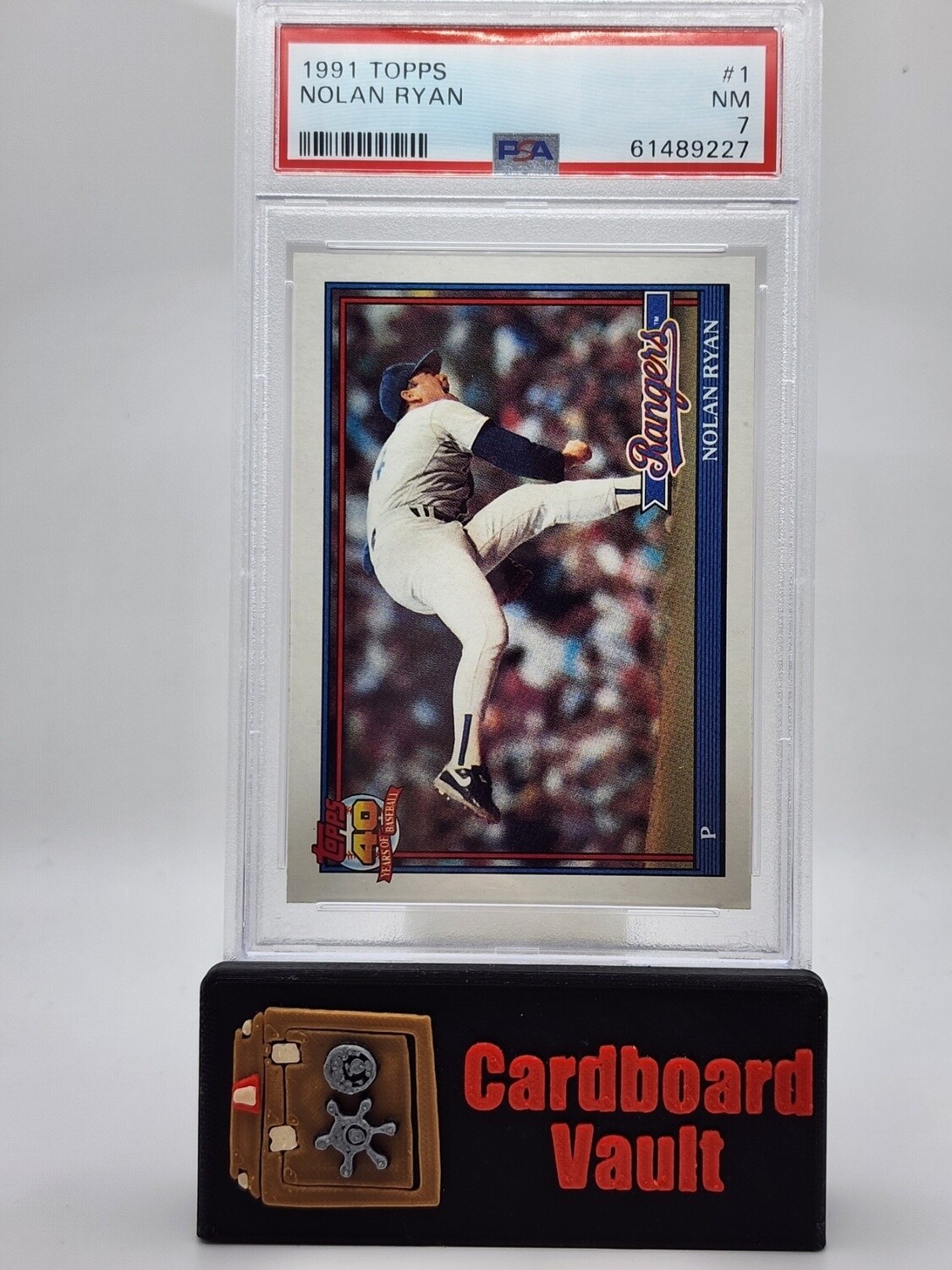 1991 Topps Nolan Ryan #1 PSA 7