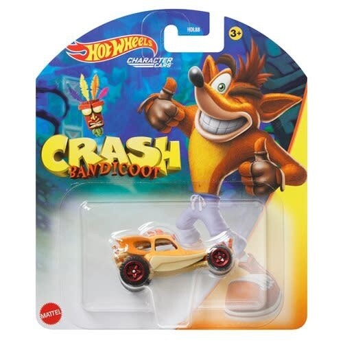 Hot Wheels Character Cars Crash Bandicoot