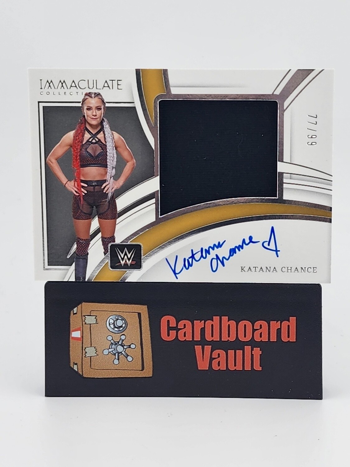 2022 Immaculate Premium Memorabilia Katana Chance Autograph #PM-KCH 77/99