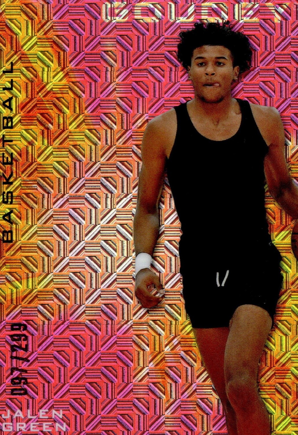 2021 Upper Deck Goodwin Champions Jalen Green #G20 Platinum Pink Traxx  097/299