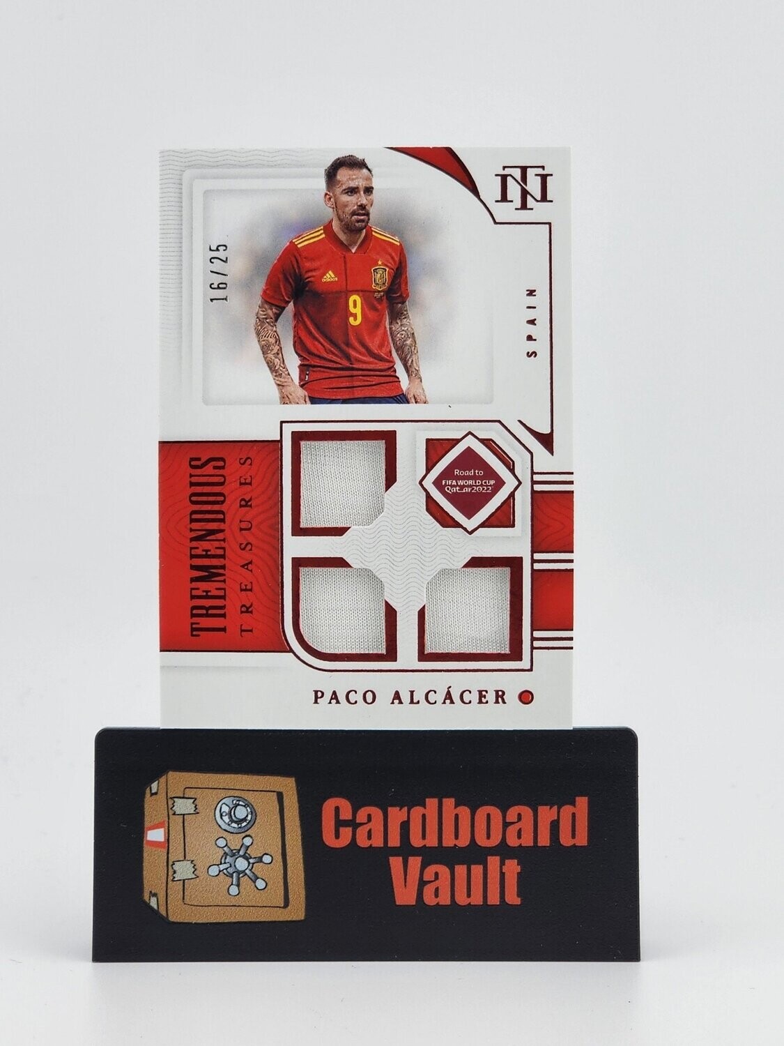 2022 National Treasures Paco Alcacer Tremendous Treasures  #TT-PA 16/25