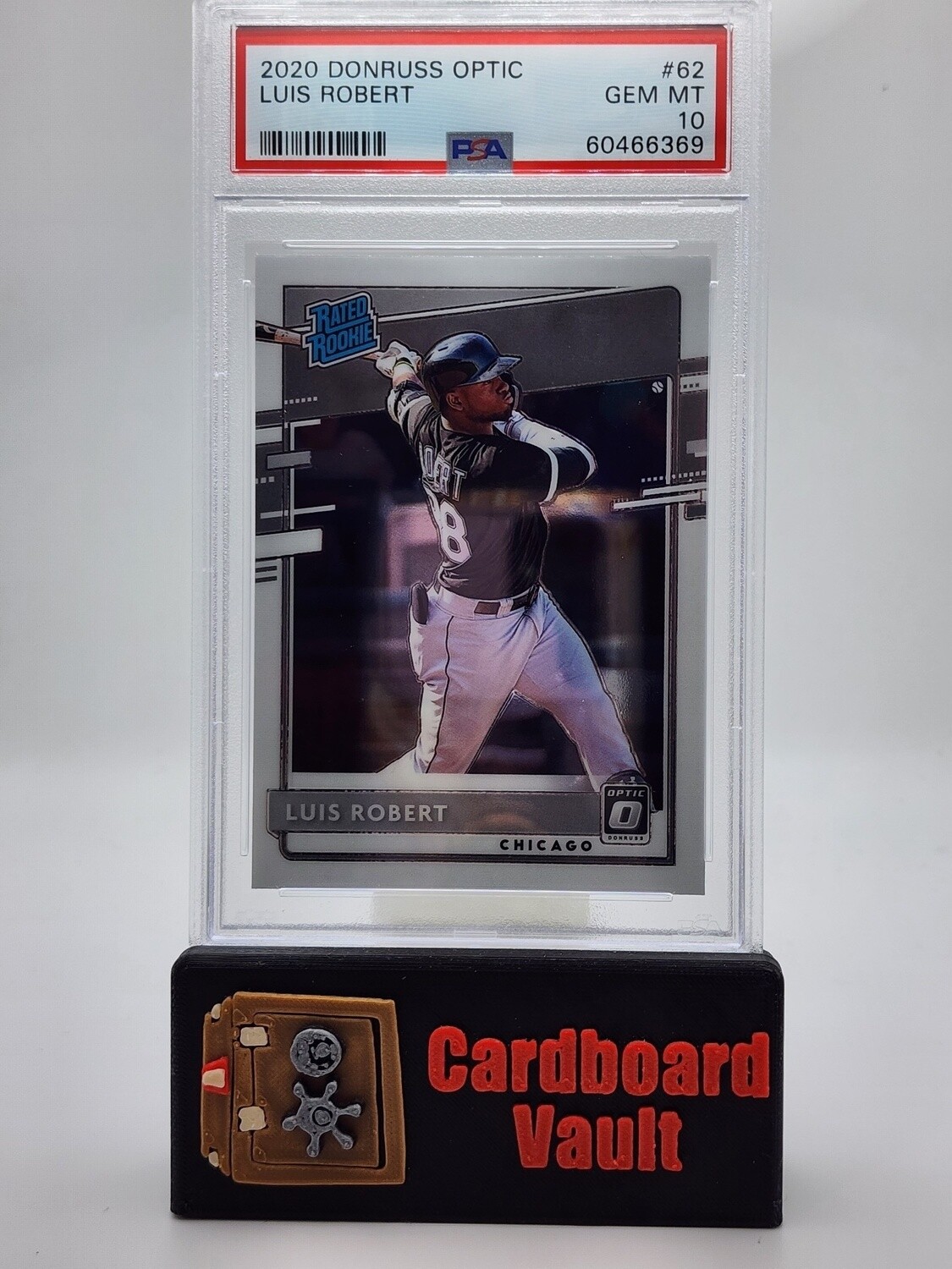 2020 Optic Rated Rookie Luis Robert #62 PSA 10