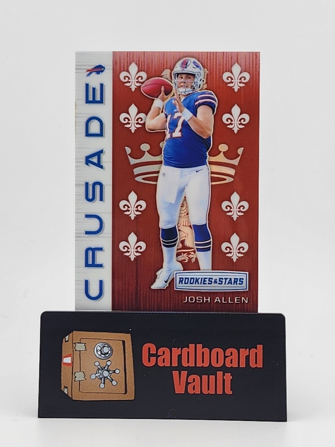 2018 Rookies and Stars Crusade Josh Allen #CRU-34 Red 32/99