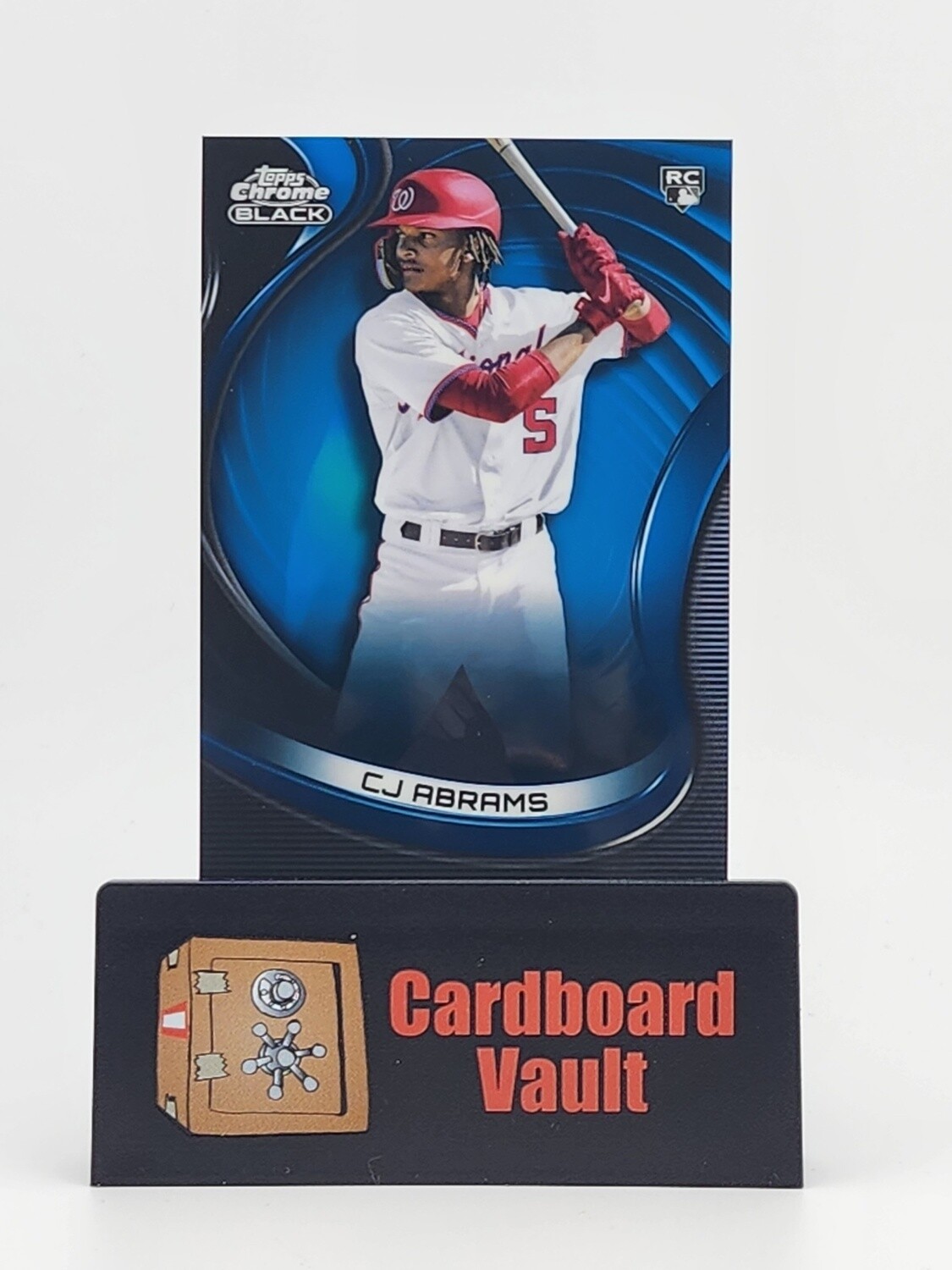 2022 Topps Chrome Black CJ Abrams RC #74 Blue 13/75