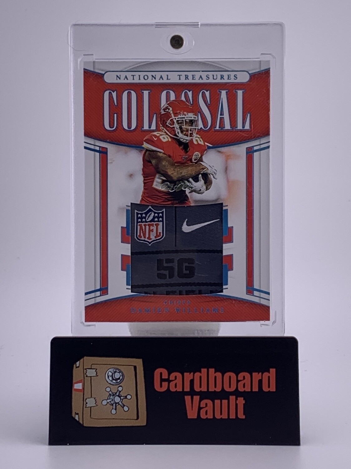 2019 National Treasures Colossal Damien Williams Jersey Tag #CM-31 1/1