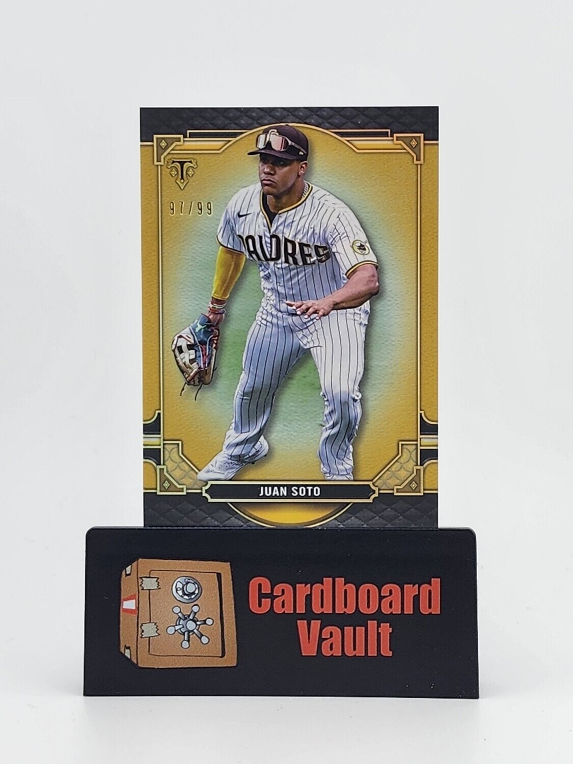 2022 Topps Triple Threads Juan Soto #12 Gold 97/99