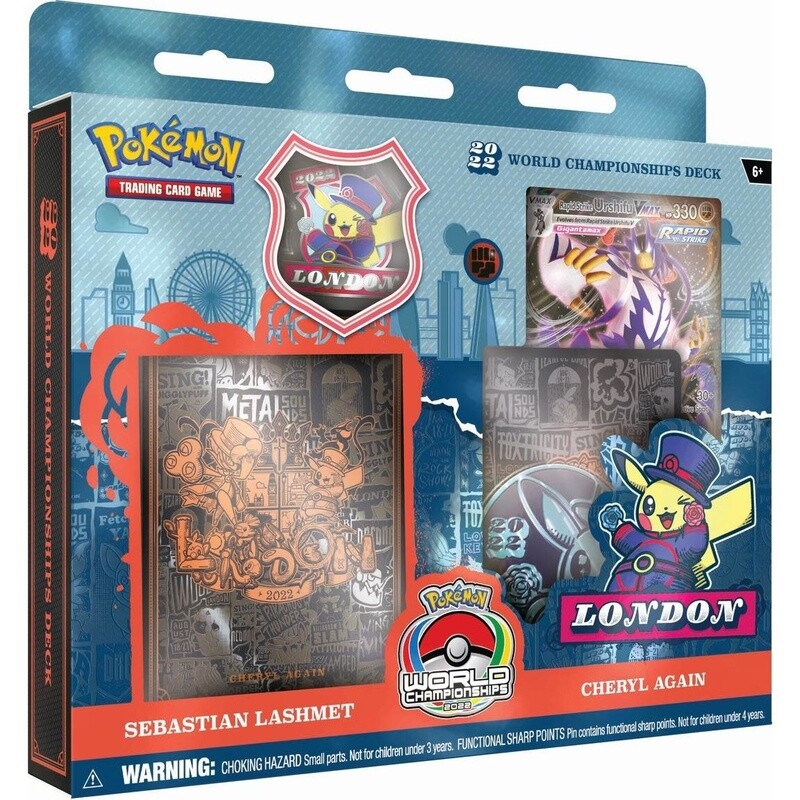 Pokemon 2022 World Championship Deck London Sebastian Lashmet