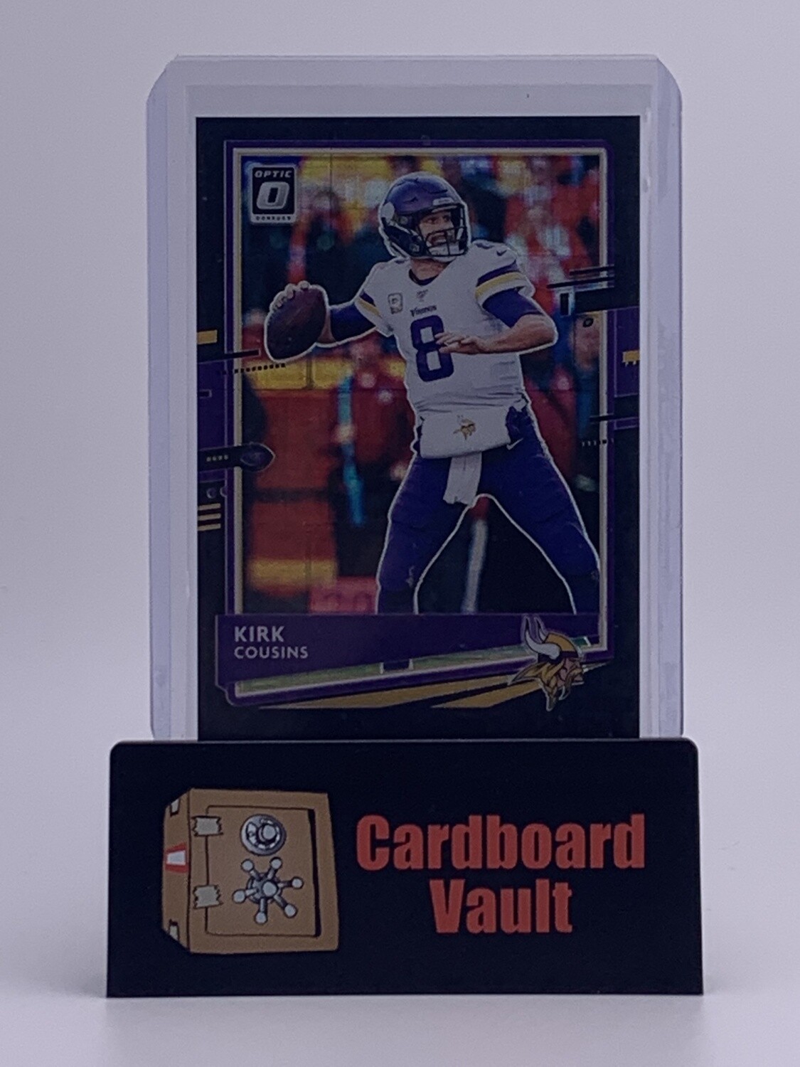 2020 Donruss Optic Kirk Cousins #63 Black Pandora 19/25