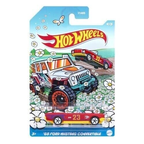 Hot Wheels &#39;65 Ford Mustang Convertible 2023 Spring  Mix 4/5