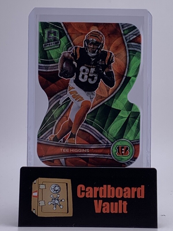 2022 Spectra Tee Higgins Die Cut #18 Neon Green 20/30